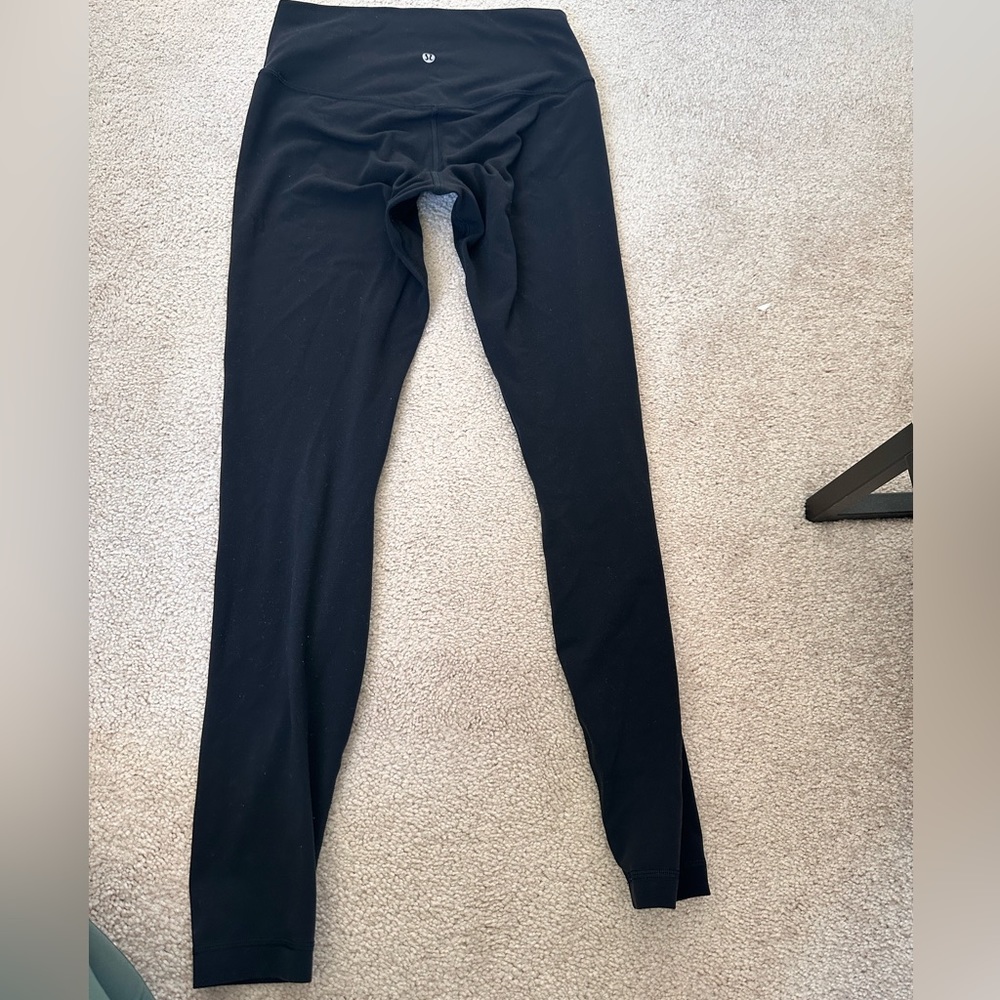 Lululemon black size 8 leggings